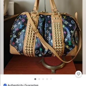 Louis Vuitton Monogram Multicolor Courtney MM Handbag